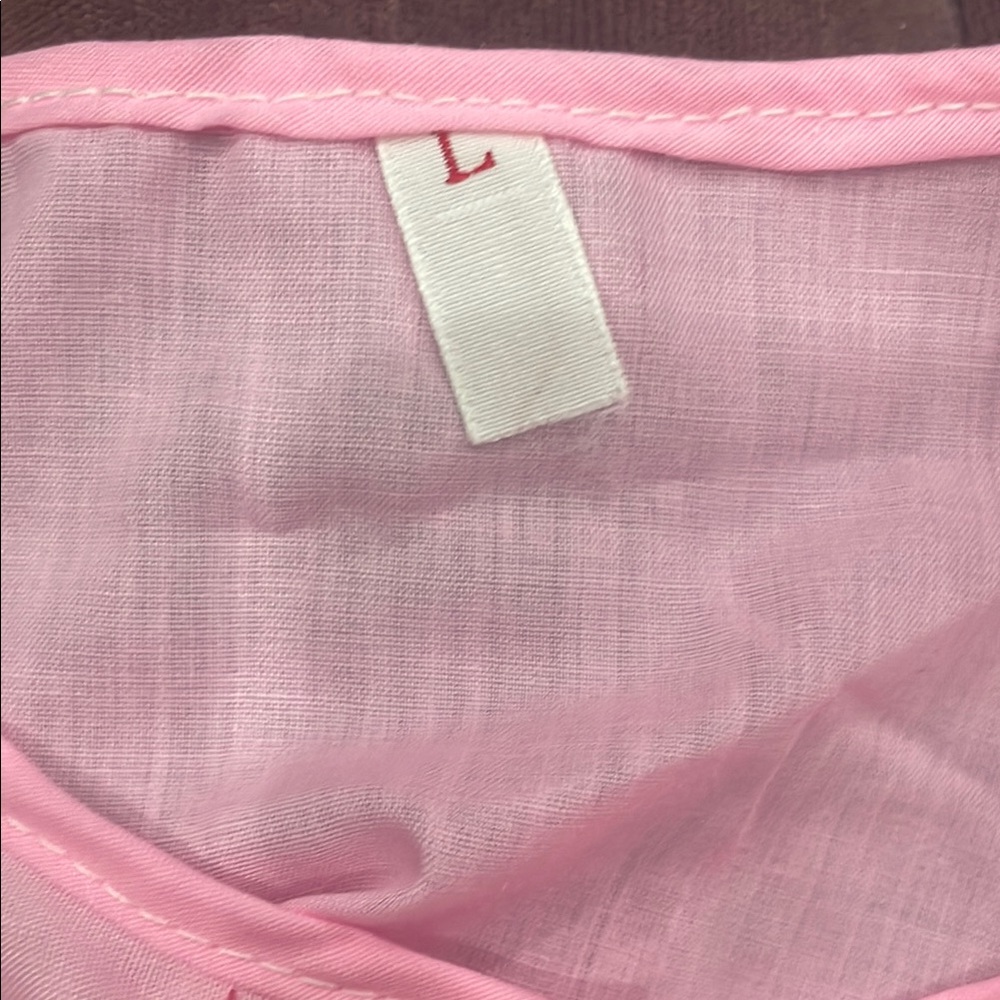 Rare Find Vintage 1980’s Pink Embroidered Summer Nightgown - Picture 12 of 15